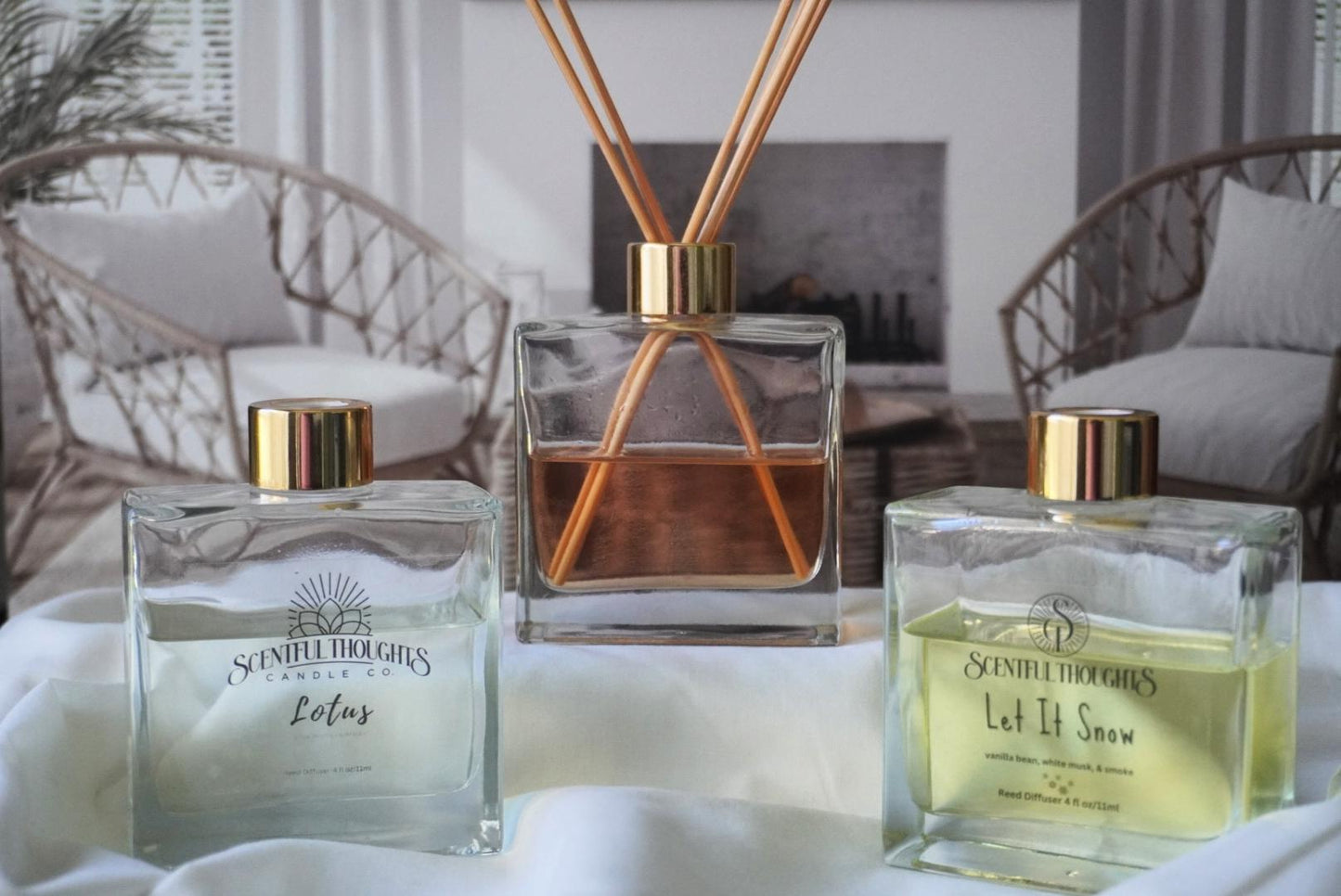 Let It Snow Reed Diffuser